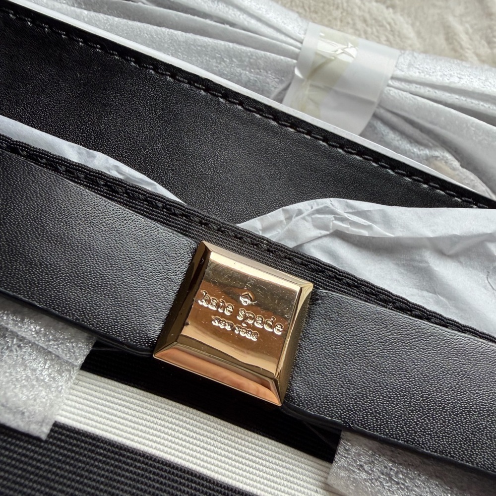 🖤🤍 Kate Spade Angelica Montford Park Crossbody – Black/White – NWT 🖤🤍 - Picture 6 of 6